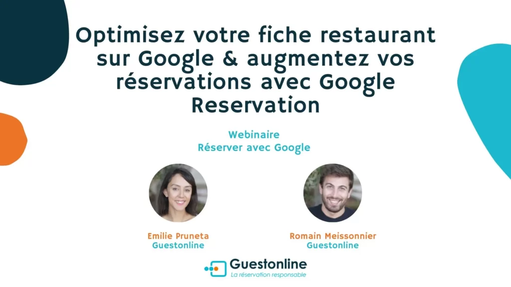 Webinaire Google Reservation